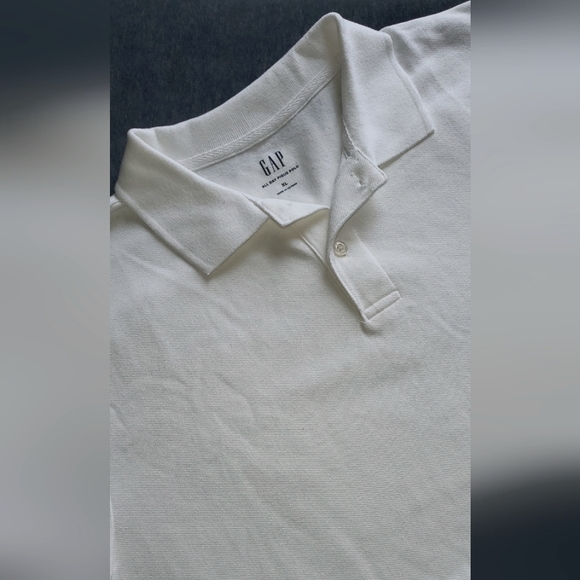 GAP Stretch Pique Polo Shirt, XL NEW - Picture 4 of 6